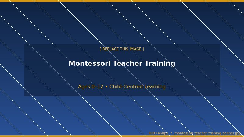 Montessori Teacher Training