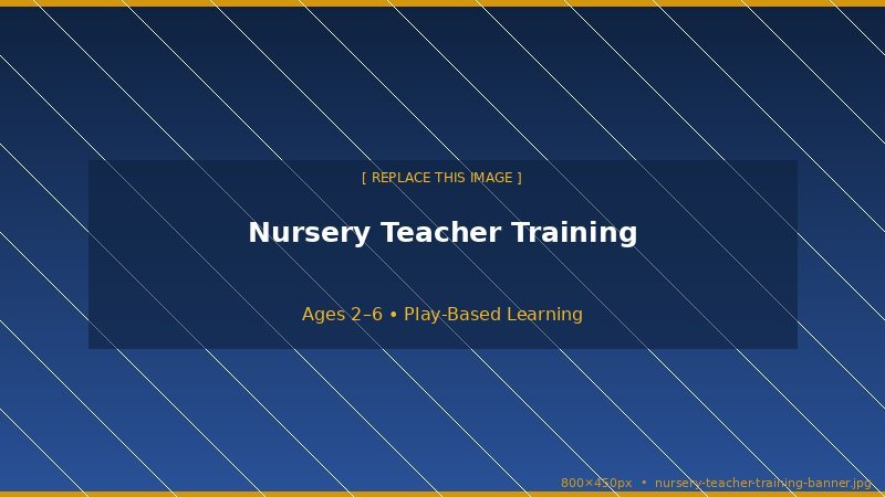 Nursery Teacher Training Certificate