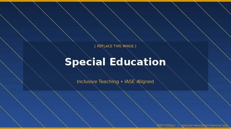 Special Education Teacher Training