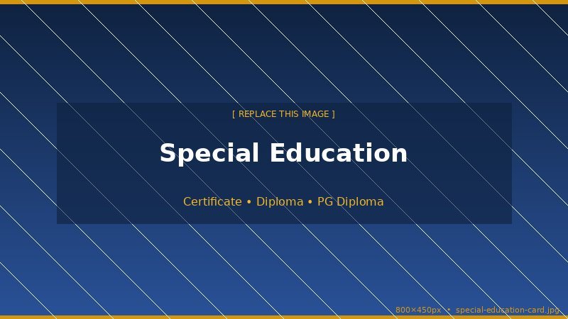 Special Education Teacher Training
