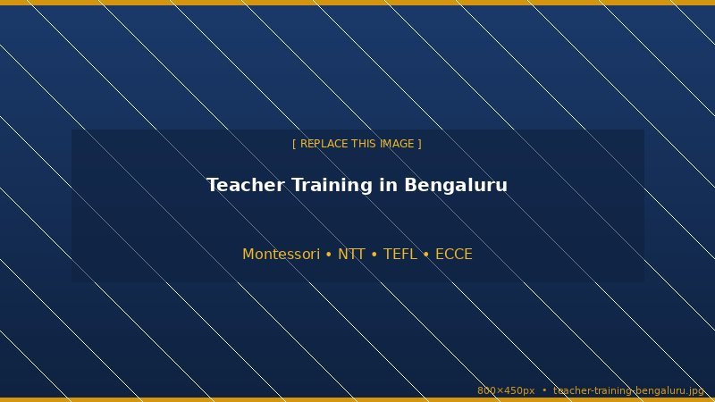 Teacher Training in Bengaluru