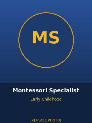 Montessori Specialist