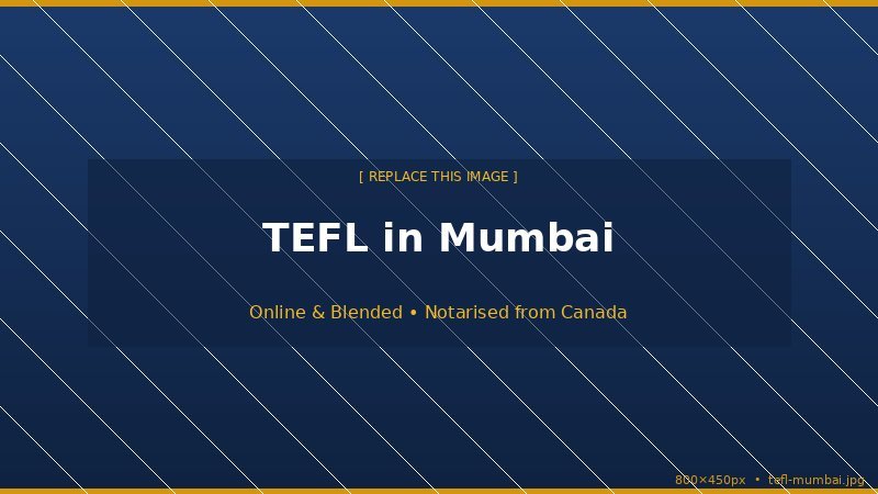 TEFL in Mumbai
