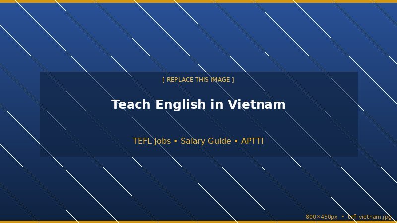 Teach English in Vietnam